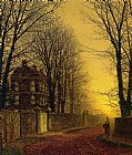 Autumn Gold by John Atkinson Grimshaw